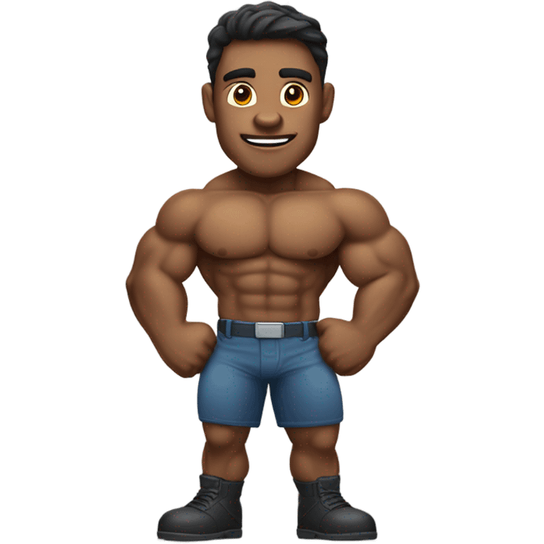 Muscular man  emoji