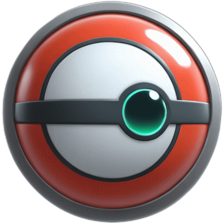 pokemon professor oak anime global trade station badge pokeball emoji