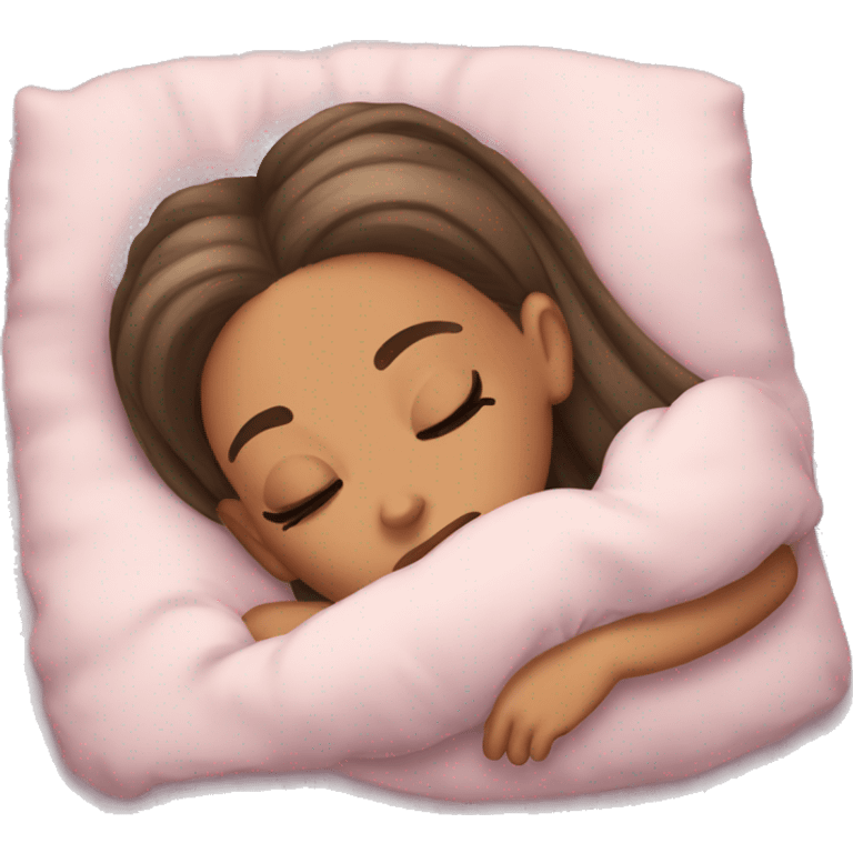 Ariana Grande sleeping emoji