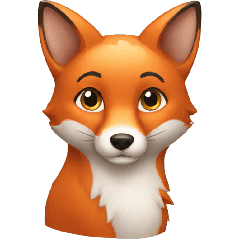 pet the fox emoji