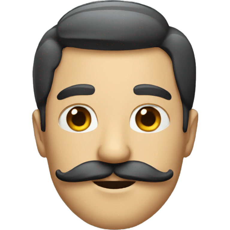 Men with a mustache emoji