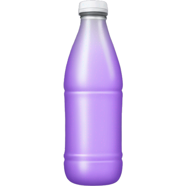 Light purple drink bottle emoji