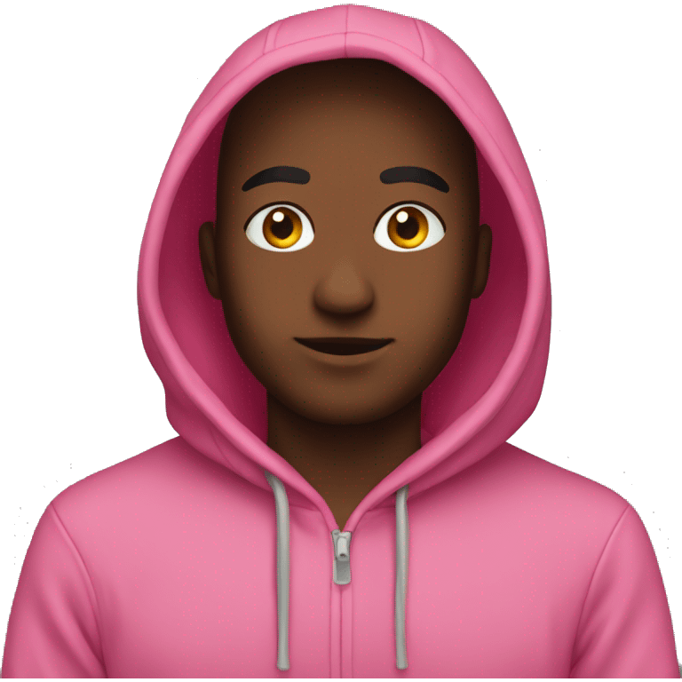 pink hoodie emoji