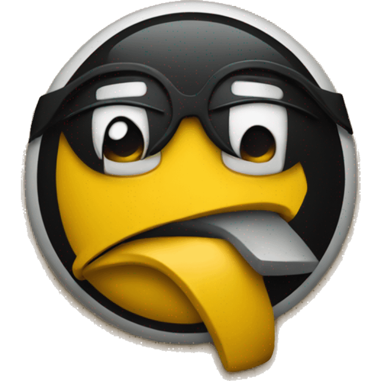 Emoji with Iowa hawkeyes logo emoji