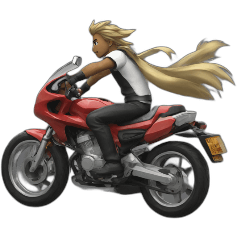 Trueno riding takumi emoji