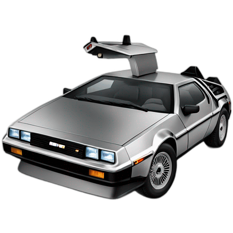 DeLorean DMC-12 emoji