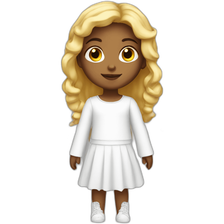 Angel mini girl  emoji