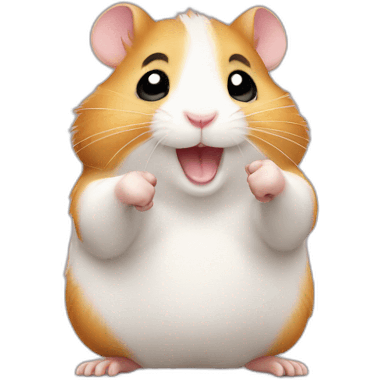 Hamster with thumb up  emoji