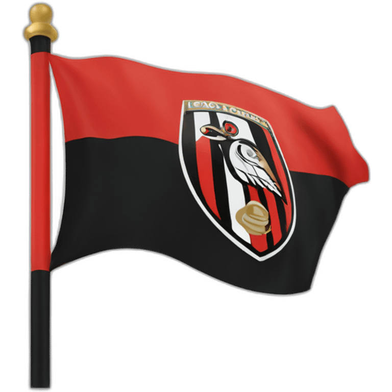 Drapeau de l’OGC Nice  emoji