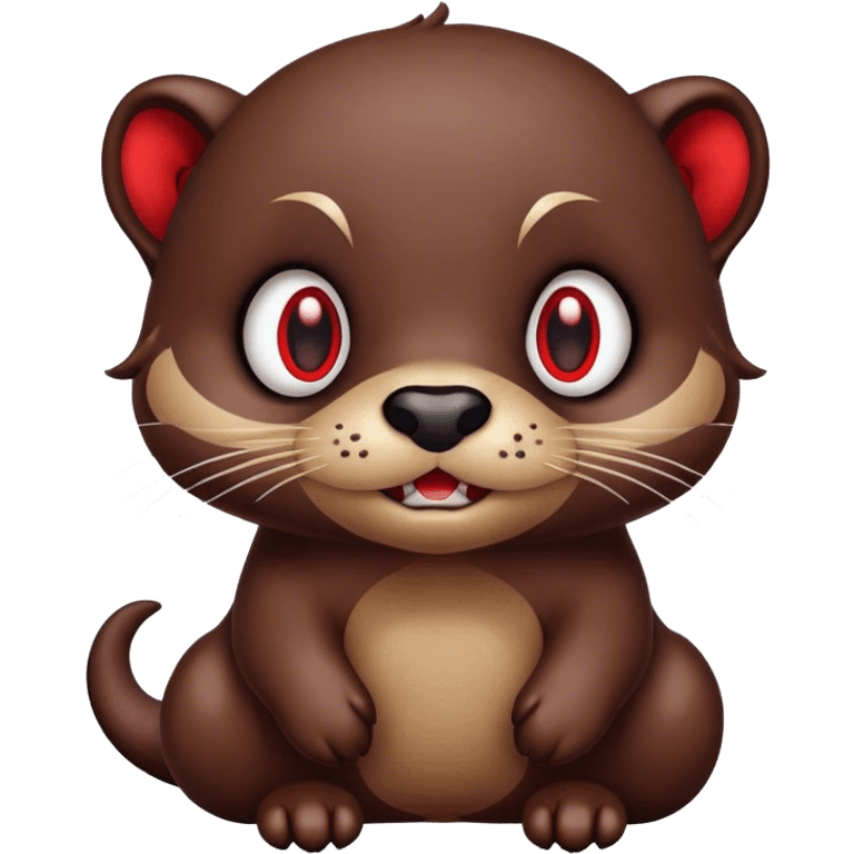 Devil otter emoji