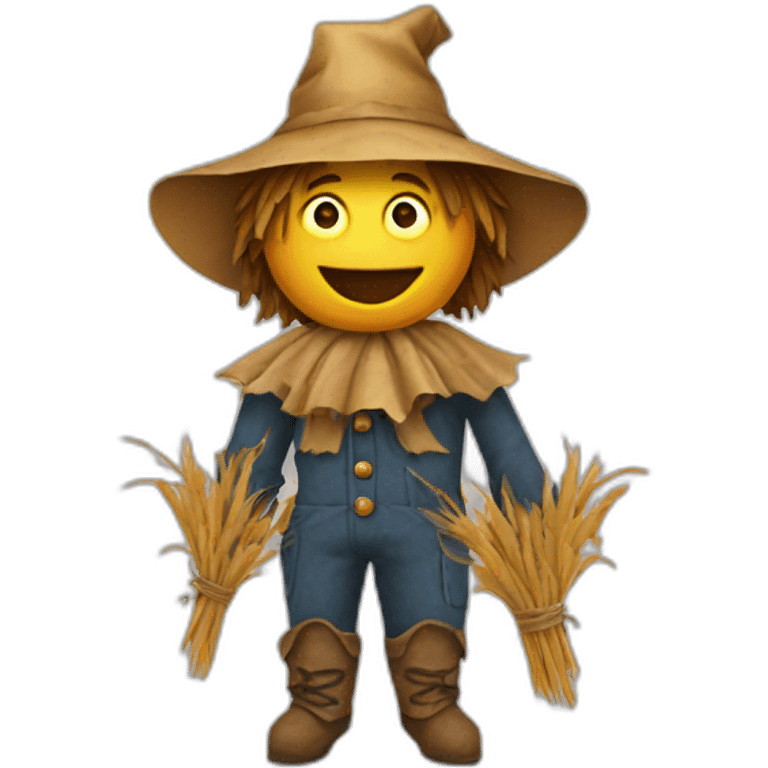 scarecrow emoji