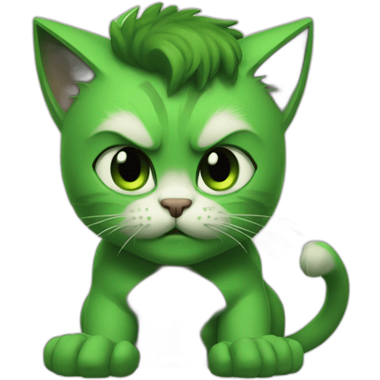 Incredible-hulk-kitty emoji