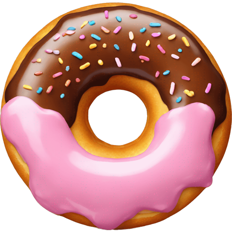 donut with yellow glaze emoji