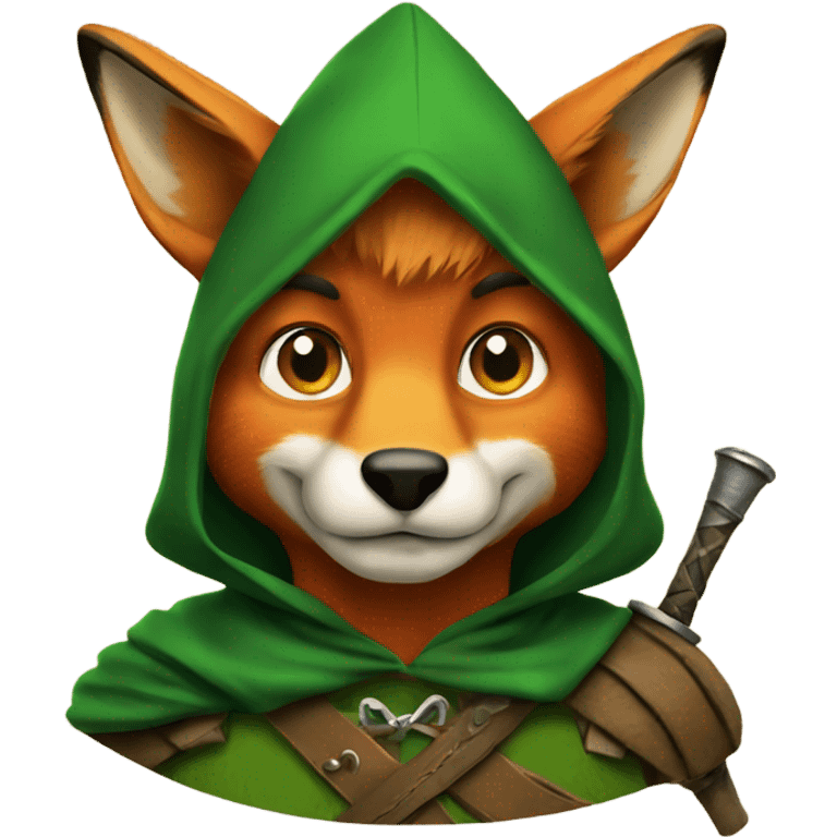 Fox Robin Hood emoji