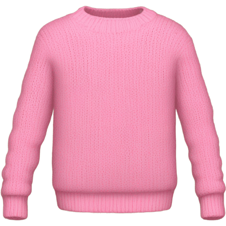 Pink sweater  emoji