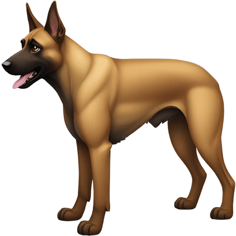 Malinois fury emoji