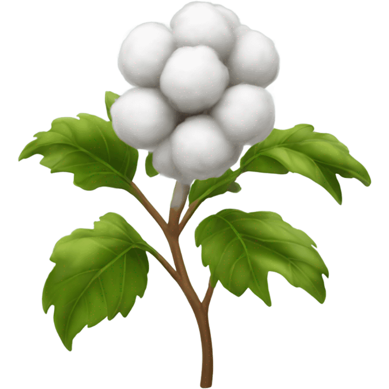 Cotton plant emoji