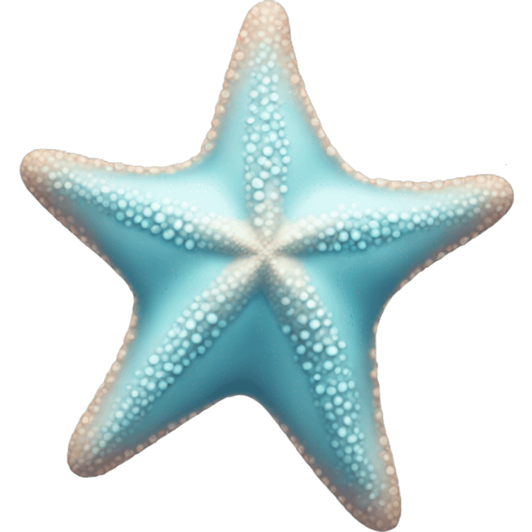 pastel blue starfish emoji