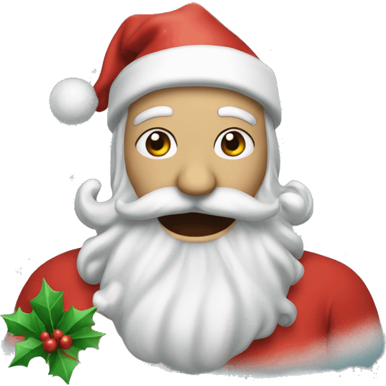 Christmas robbe emoji