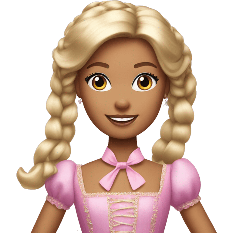 Barbie in the nutcracker emoji