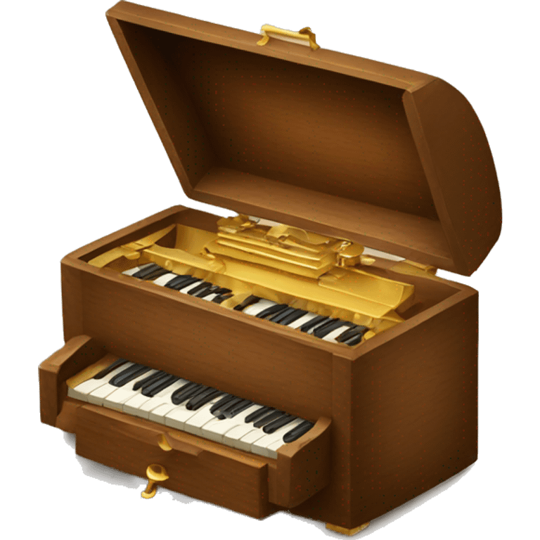 simple music box emoji