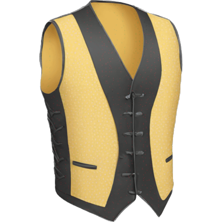 trendy vest emoji