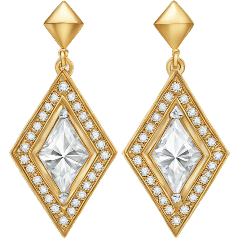 Earrings DIAMOND emoji