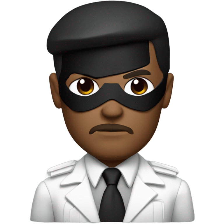 Nick Fury Marvel black eye patch one eye only emoji