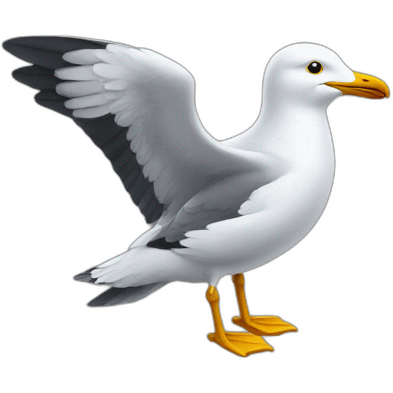 seagull mine emoji