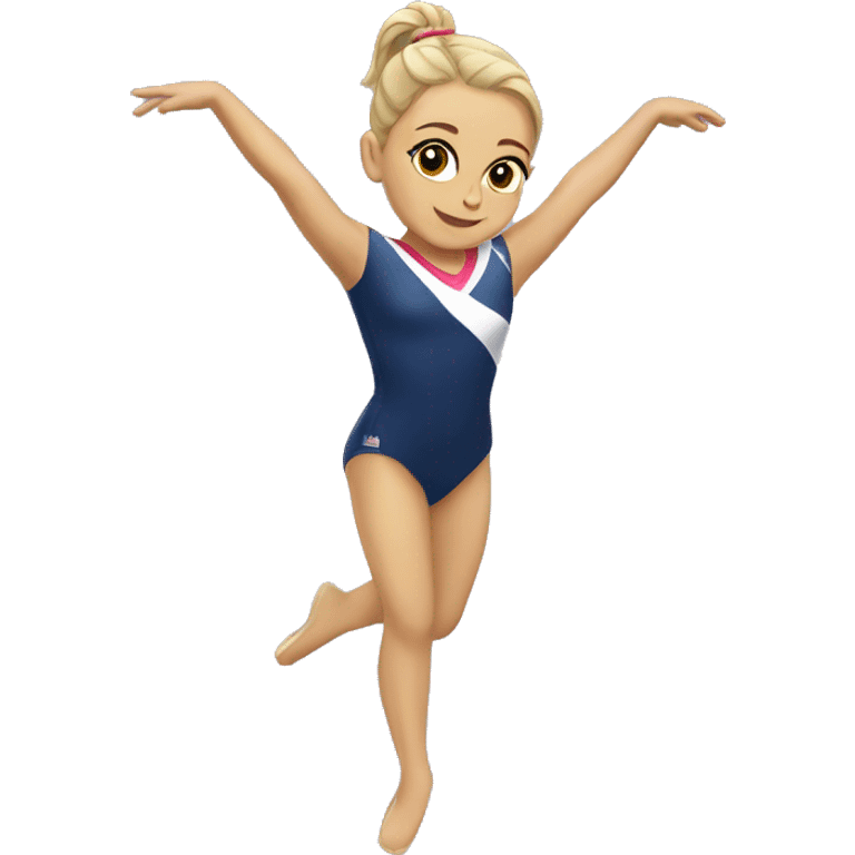 summer olympics girl cartwheel gymnastics emoji