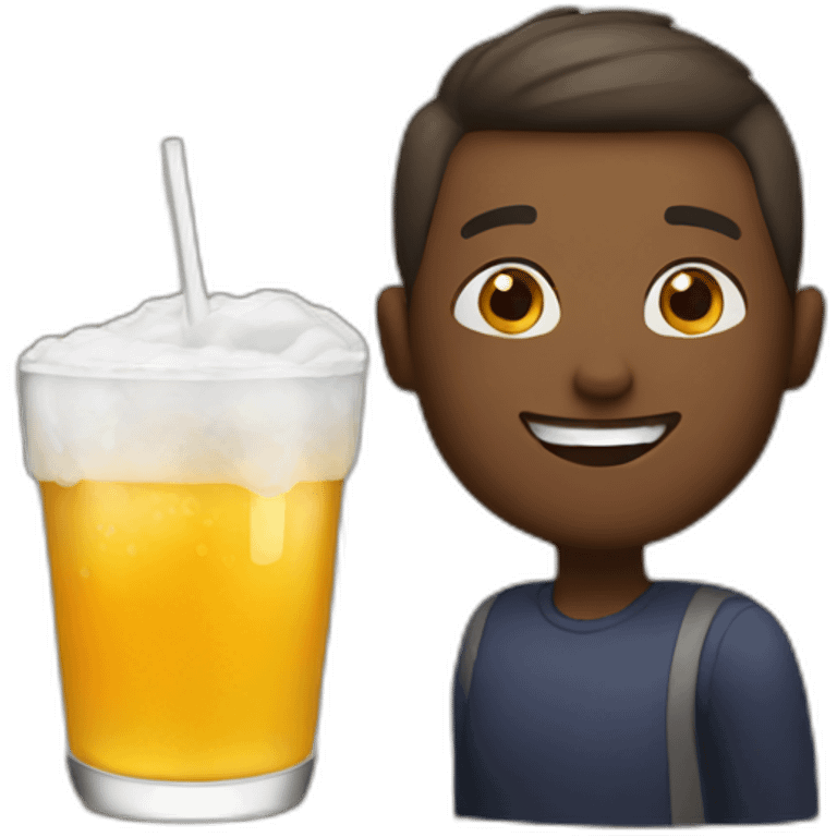 thanks for drinks emoji