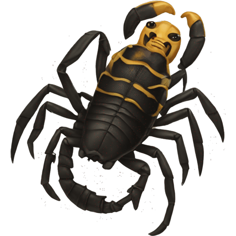 scorpion with sting emoji