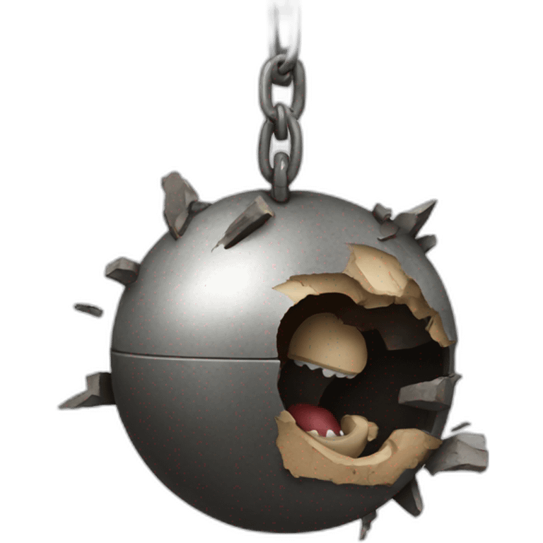 Wrecking ball emoji