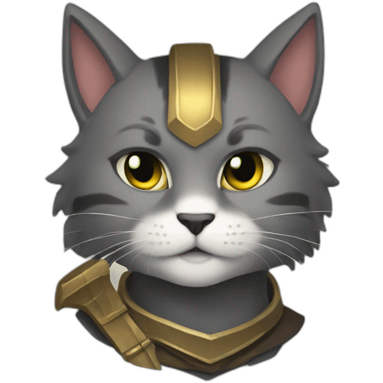 Warrior cat emoji