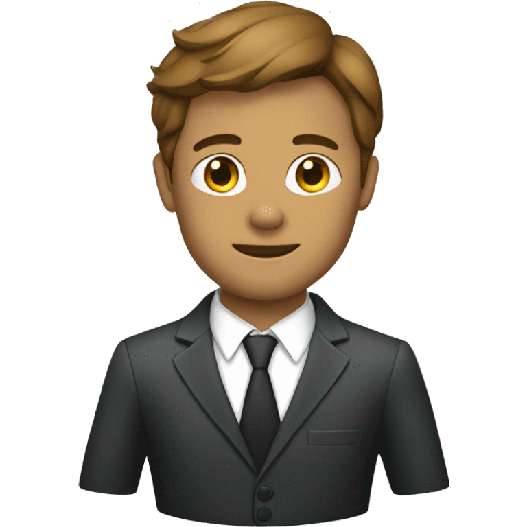 laywer in a suit emoji