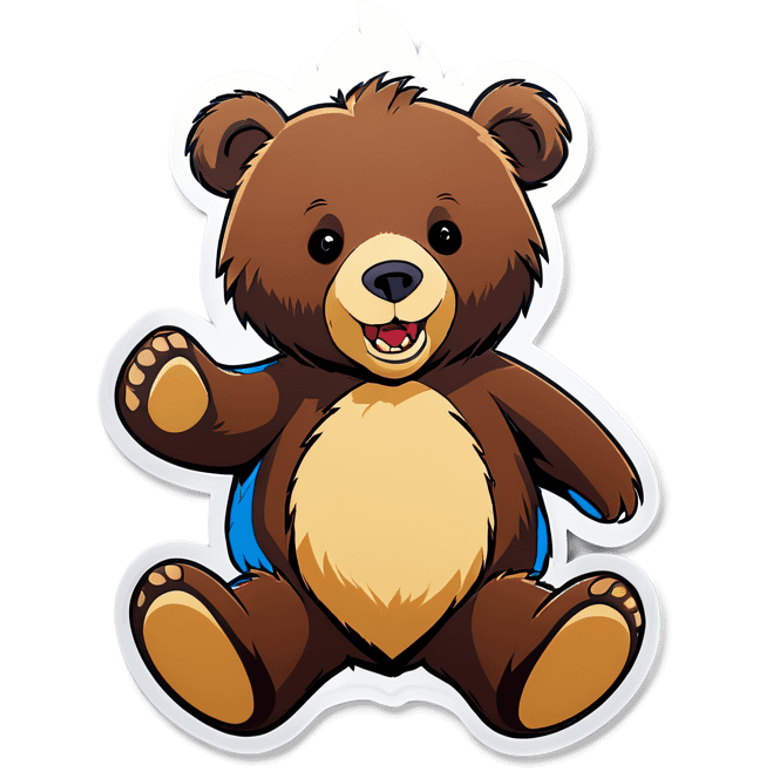 Woohoo bear emoji