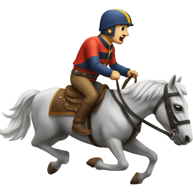 Cavalos correndo emoji