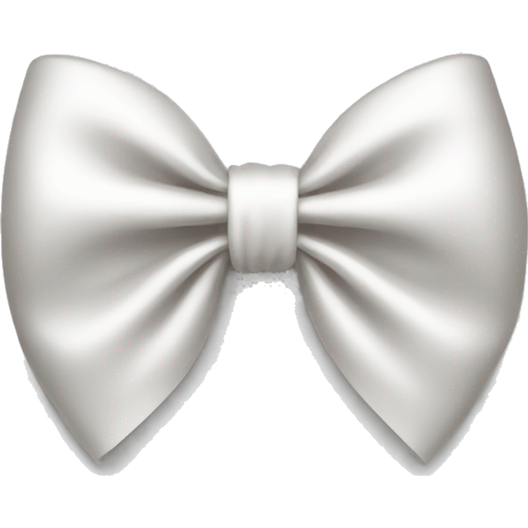 White bow emoji