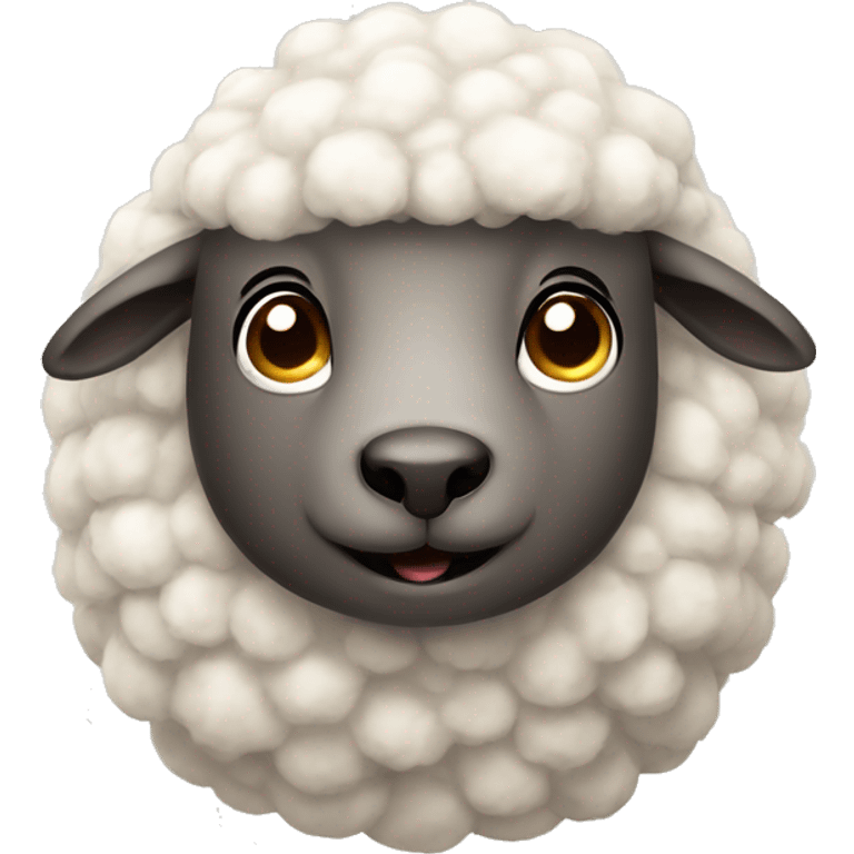 Sweet sheep emoji