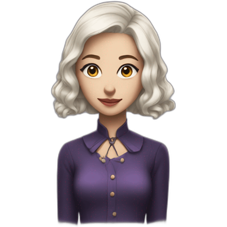 agatha from the school for good and evil emoji