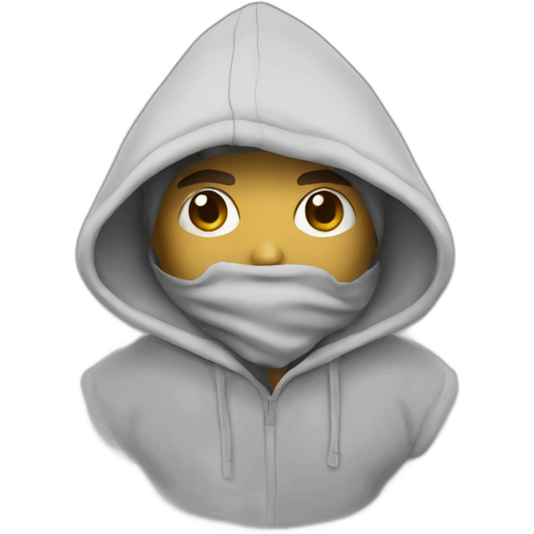 giant hoodie emoji