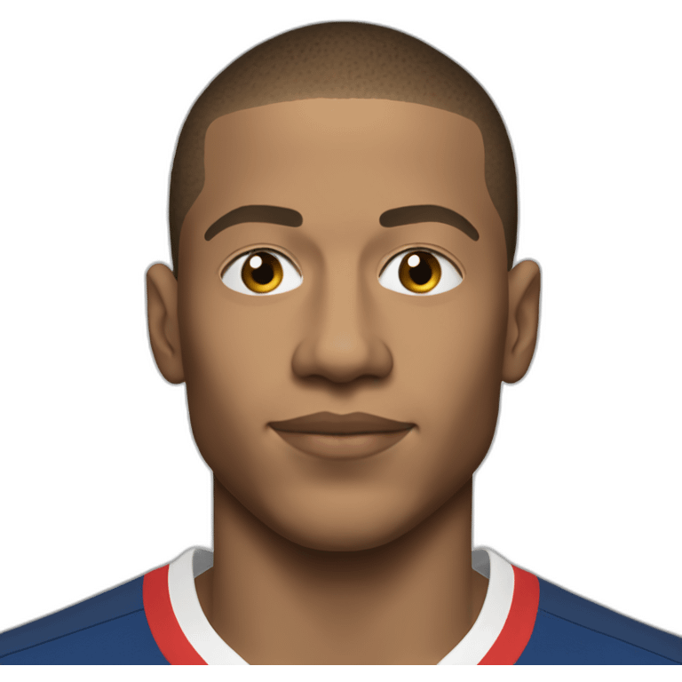 Kilian Mbappe emoji