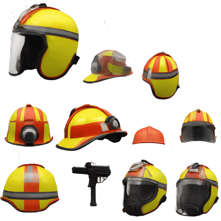 Casco de bombero que tenga nro 121 emoji