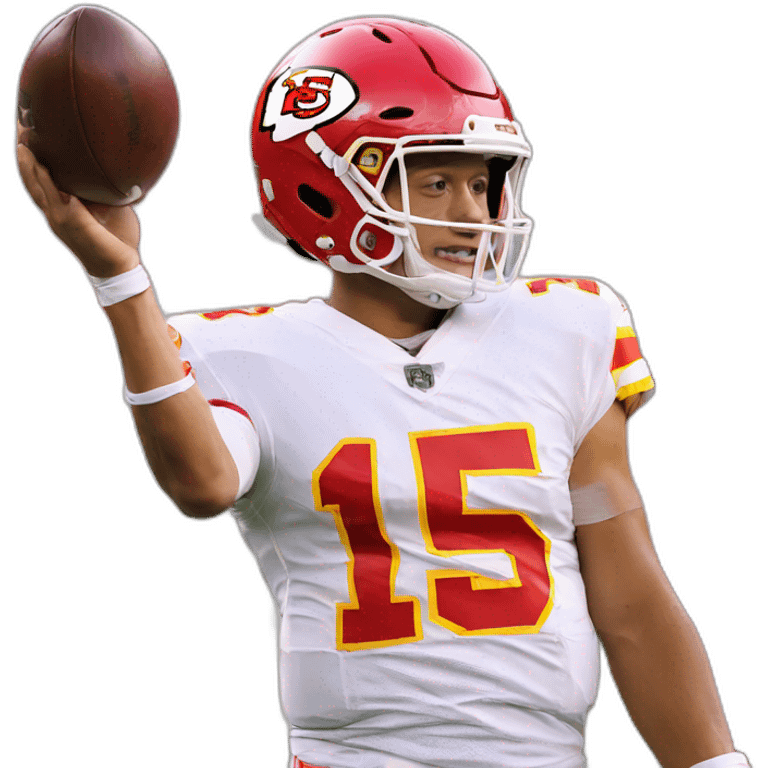 Patrick mahomes waving emoji