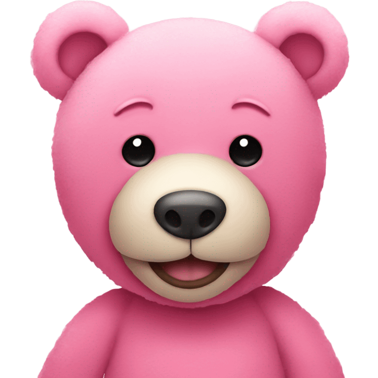 pink teddy bear  emoji