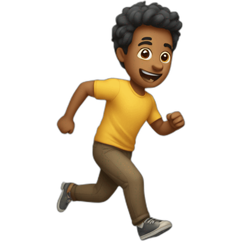 in hurry emoji