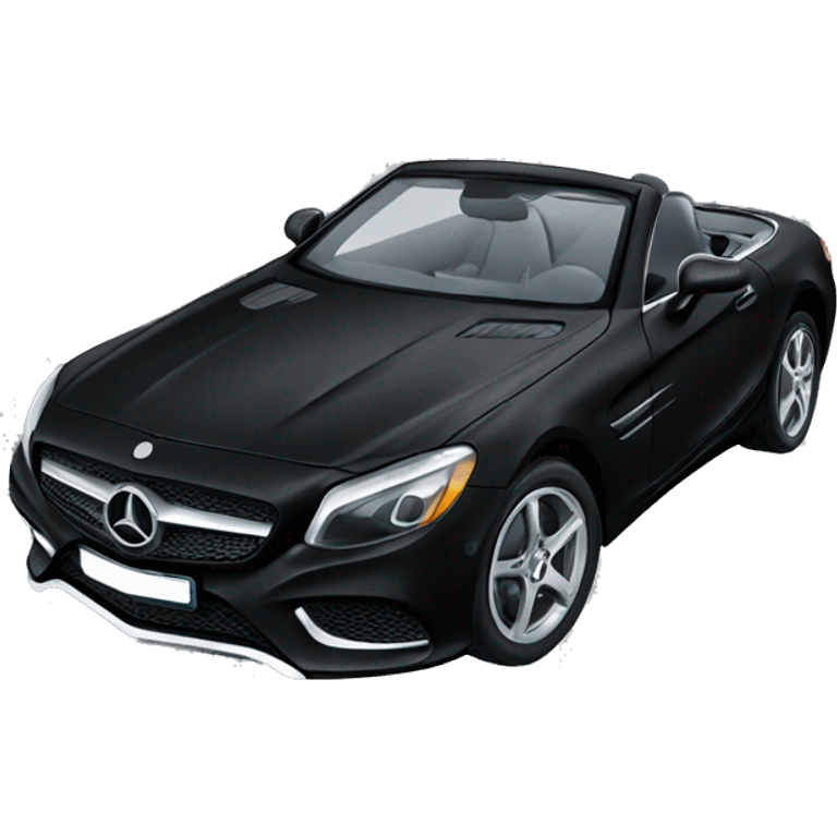 black Mercedes  emoji