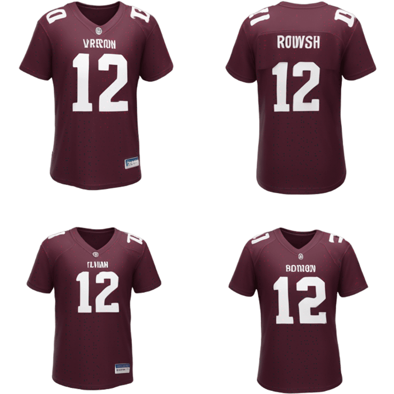 12 maroon jersey  emoji