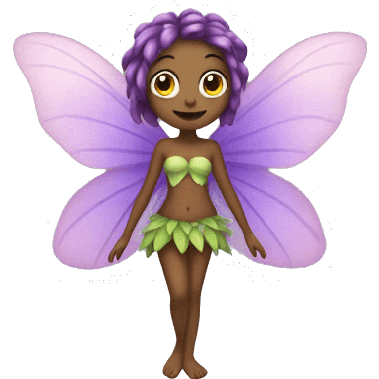 A fairy in monster body emoji