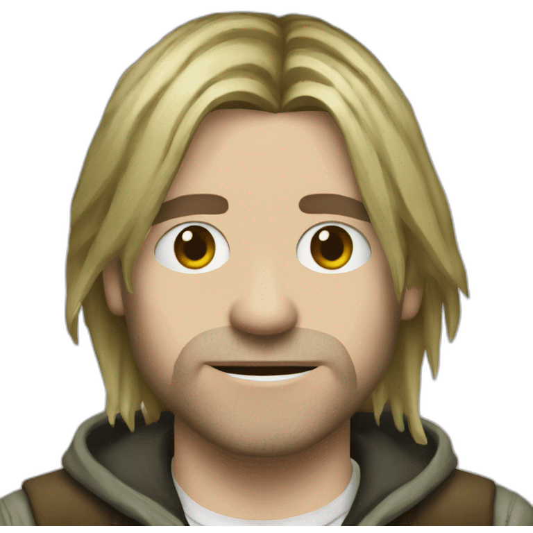 Kurt Cobain emoji